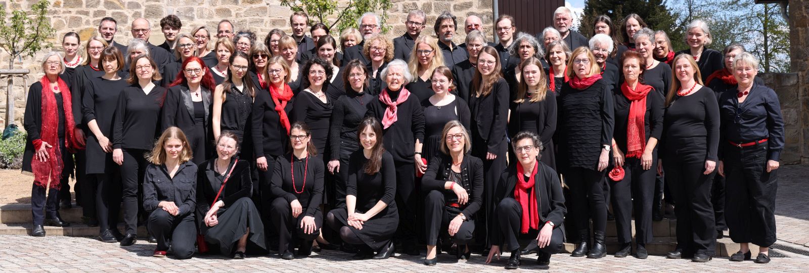 Chorphoto vom Probenwochenende Kloster Michaelstein, 28.04.2014