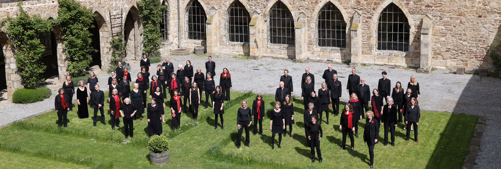 Chorphoto vom Probenwochenende Kloster Michaelstein, 28.04.2014